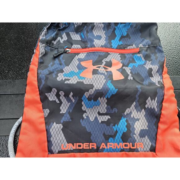 Under Armour - Unisex Sackpack Drawstring Backpack w/ Sunglasses Pocket DigCamo - Picture 3 of 14